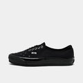 Men's Studded Canvas Low Top Sneakers - Black