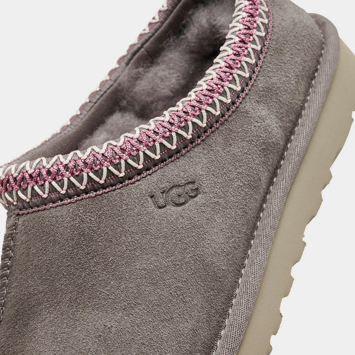 Women's Suede Backless Slippers - Black