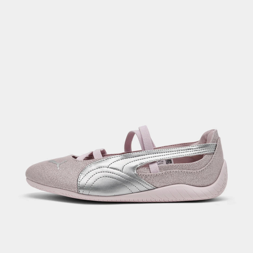 Girls' Metallic Ballet-Inspired Shoes