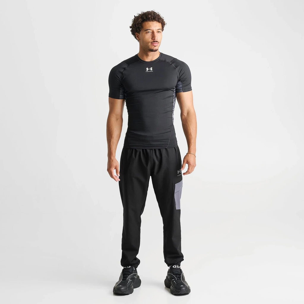 Men's Compression Training T-Shirt - Black
