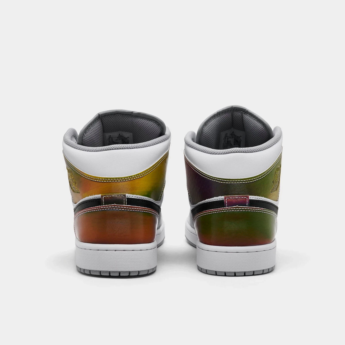 Men's Leather Mid Top Sneakers