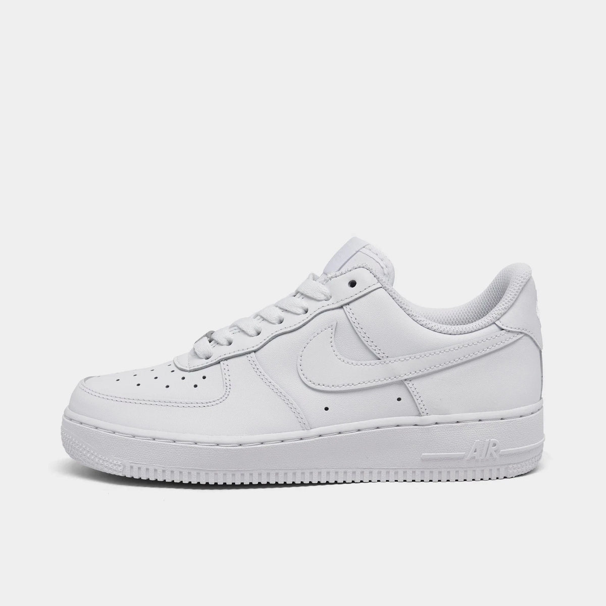 Women's Leather Low Top Sneaker - White