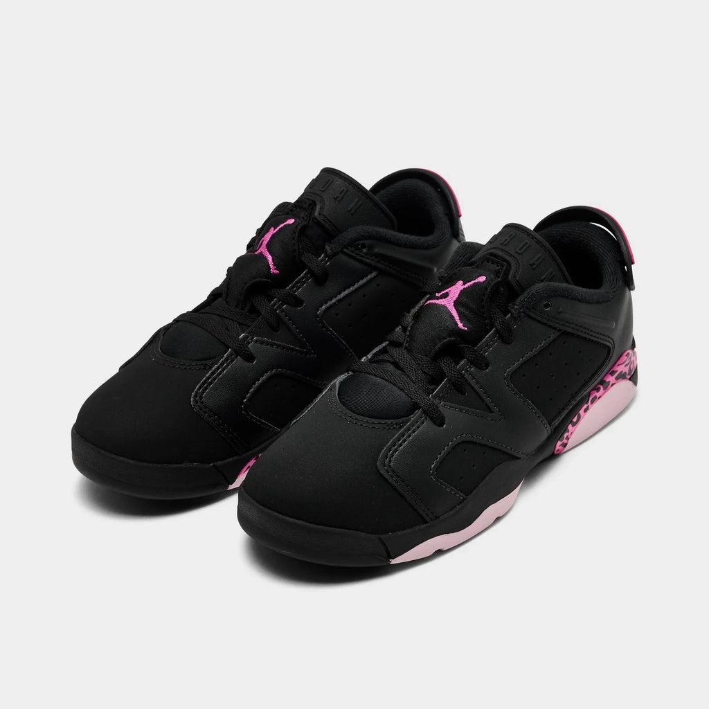 Little Kids' Leather Low-Top Basketball Shoes