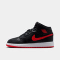 Big Kids' Mid Top Leather Casual Sneakers