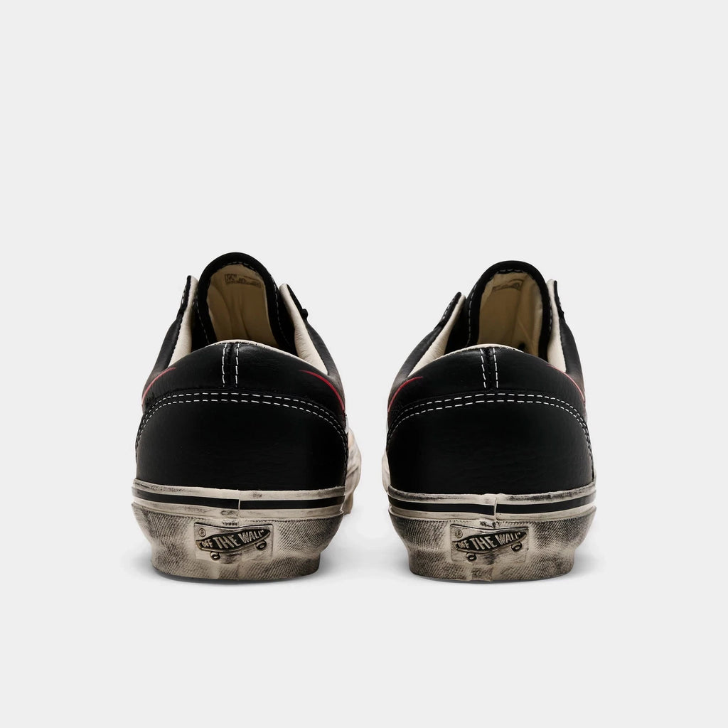 Men's Distressed Flame Skate Sneakers
