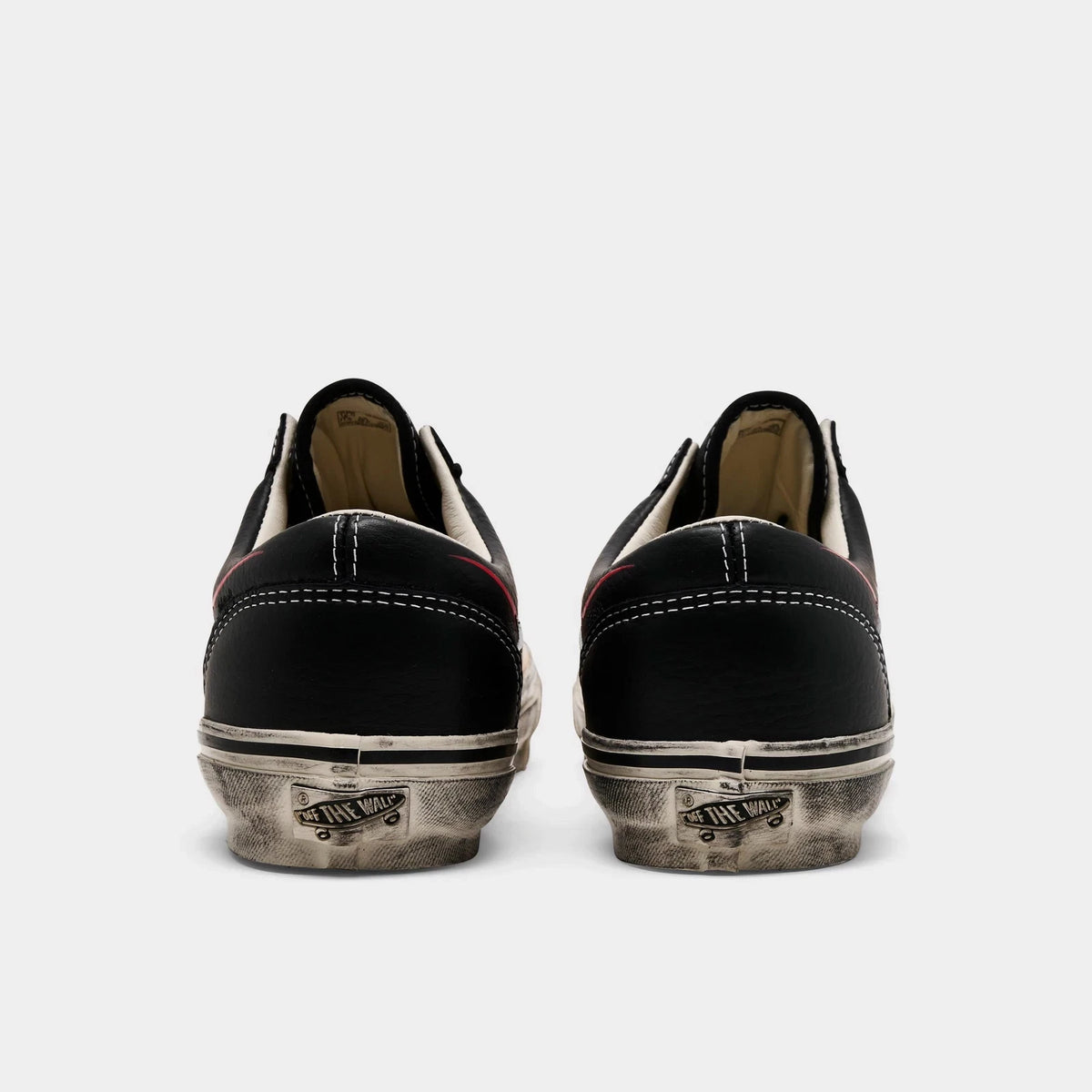 Men's Distressed Flame Skate Sneakers