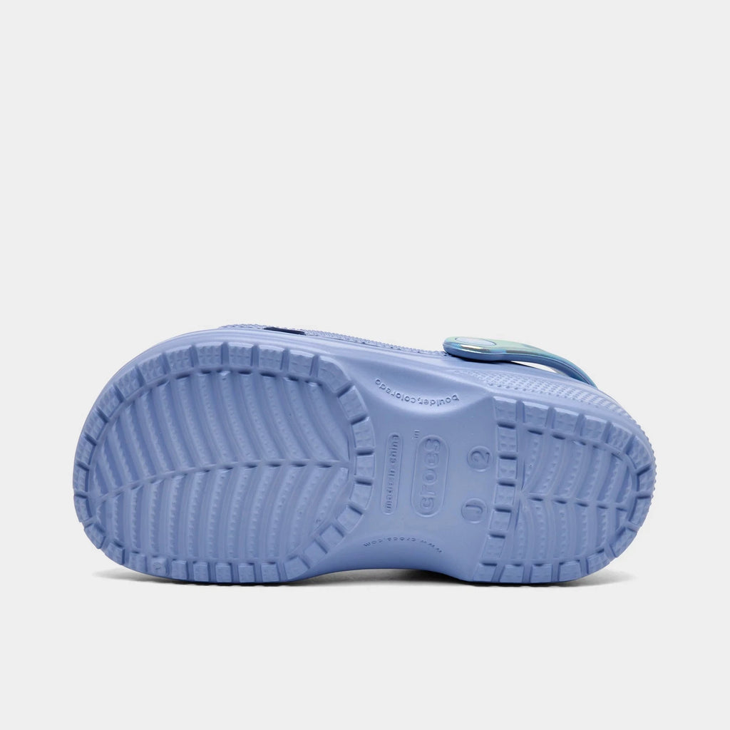 Girls' Glitter Glow Foam Clogs