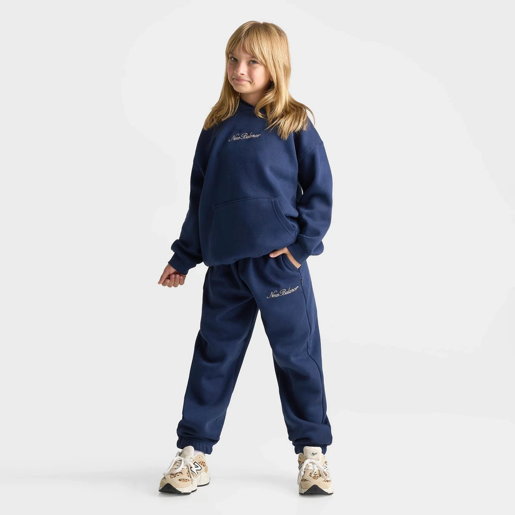 Girls' Oversized Fleece Jogger Pants