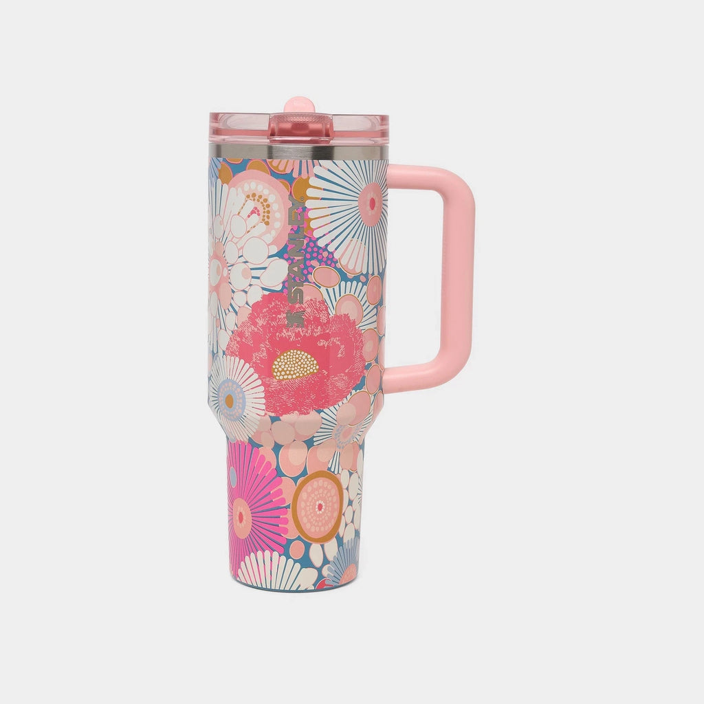 40 Oz Insulated Flip Straw Tumbler