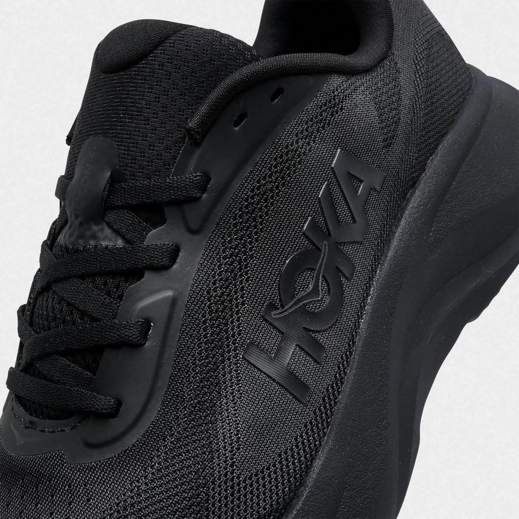 Women's Lightweight Mesh Running Shoes - Black