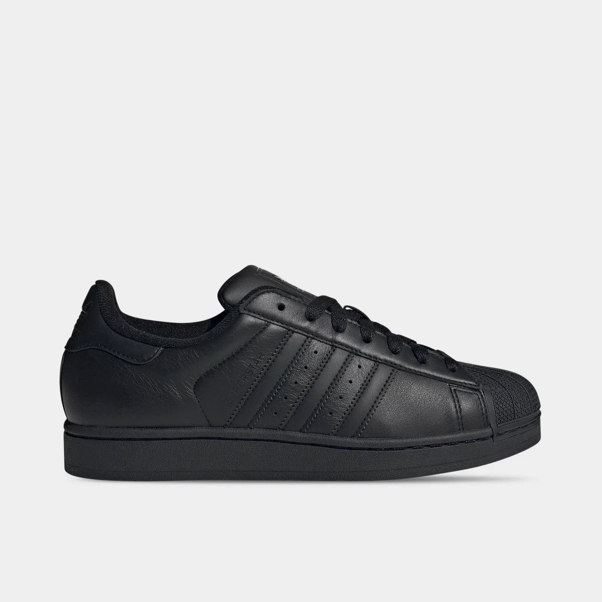 Men's Leather Shell Toe Sneaker - Black