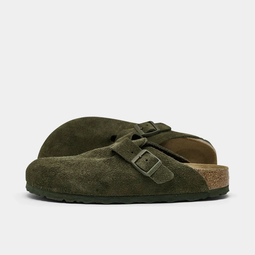 Women's Suede Slip-On Clogs