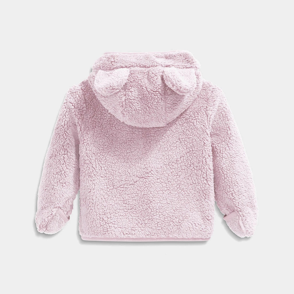 Infant Fleece Hoodie With Bear Ears