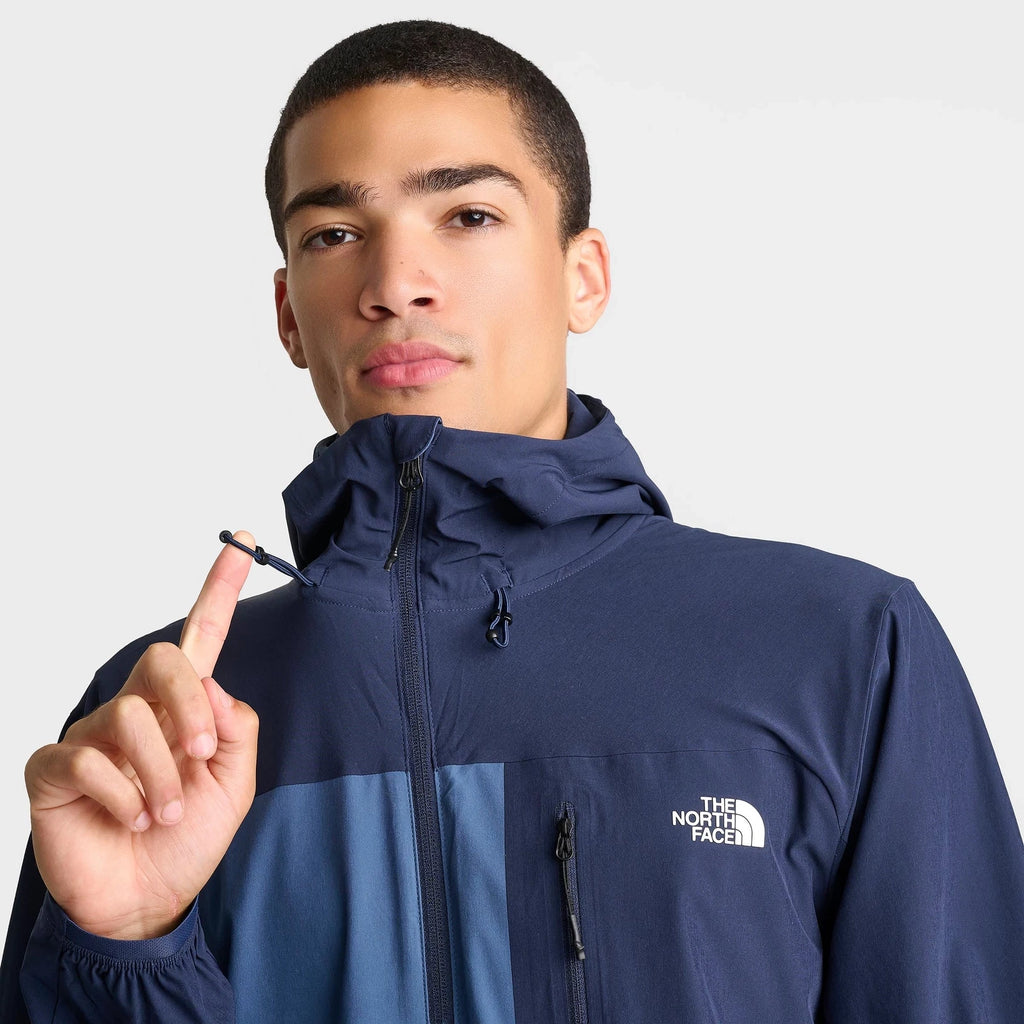 Men's Woven Full-Zip Hooded Jacket