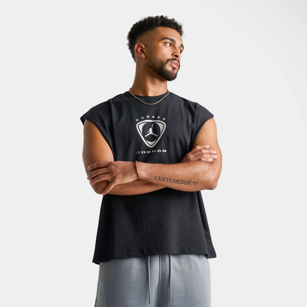 Men's Cotton Sleeveless Training Top