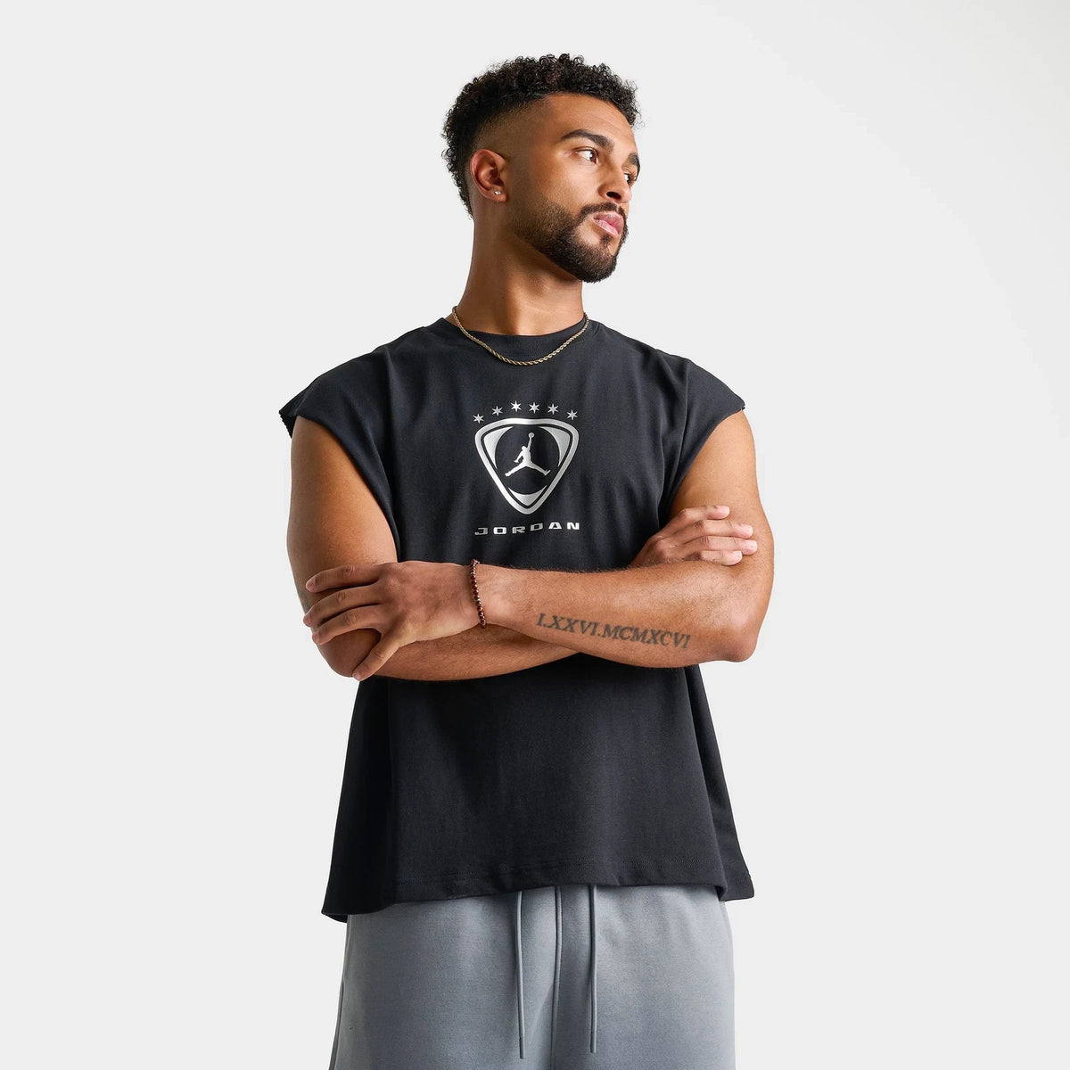 Men's Cotton Sleeveless Training Top