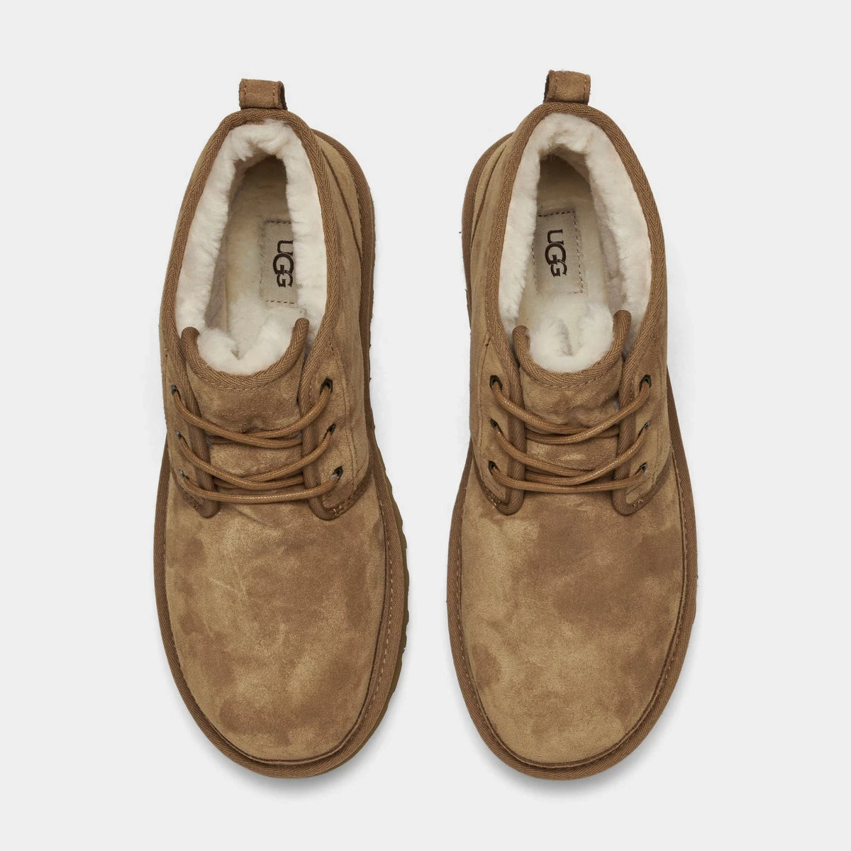 Men's Suede Lace-Up Chukka Boots - Chestnut