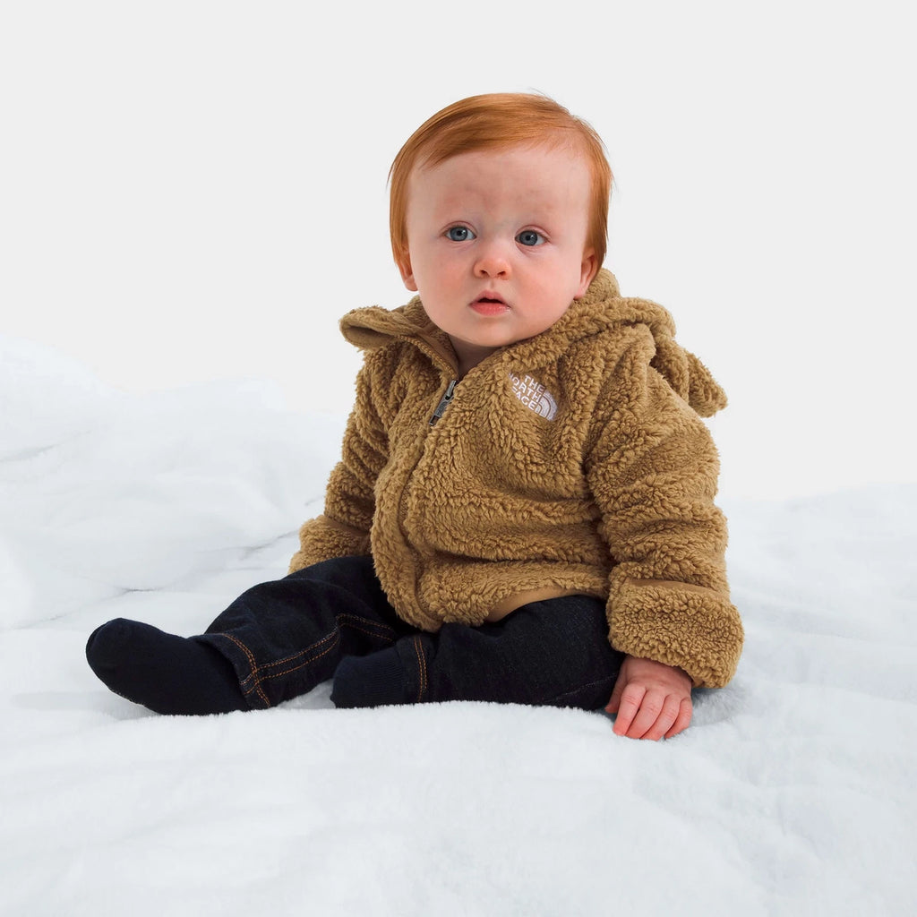 Infant Fleece Full-Zip Hoodie With Bear Ears