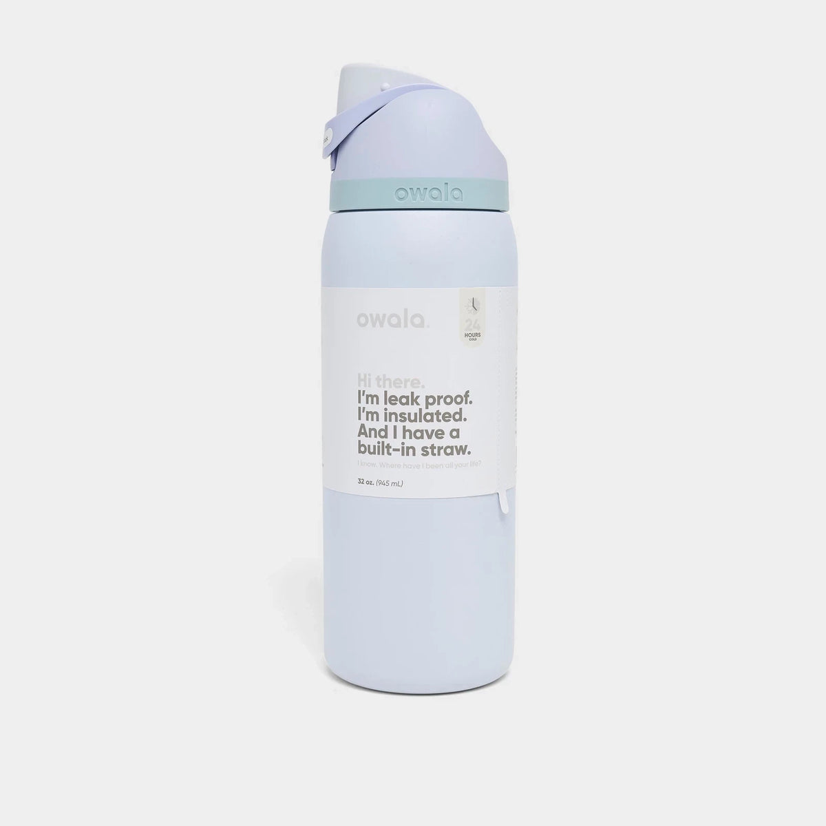 32 oz Insulated Straw Water Bottle