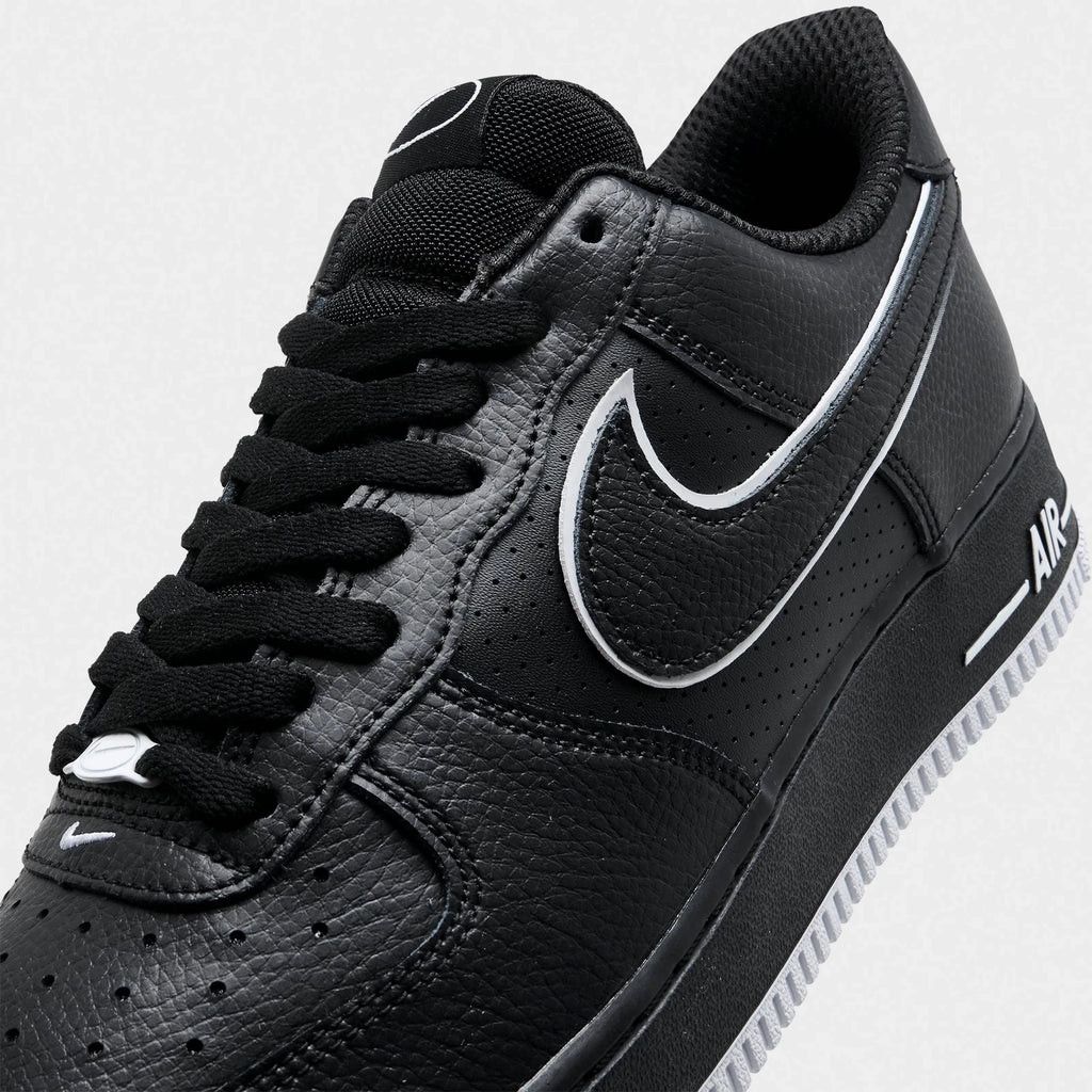 Men's Leather Low-Top Court Sneakers