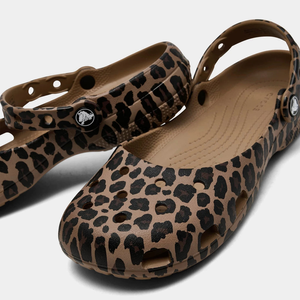 Animal Print Ballet Clog