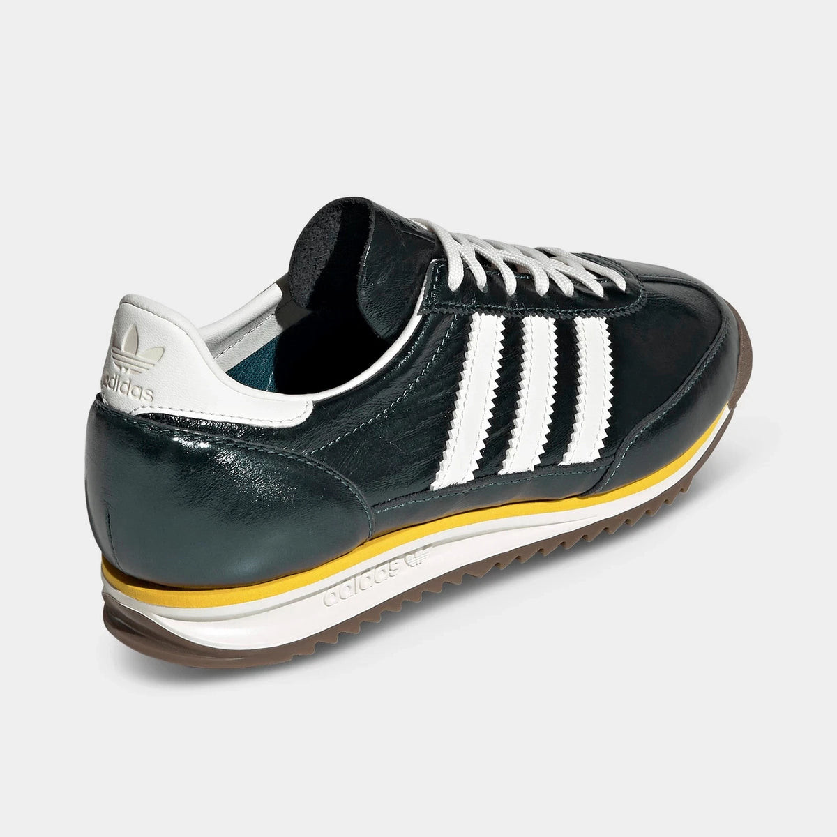 Women's Metallic Leather Retro Sneakers