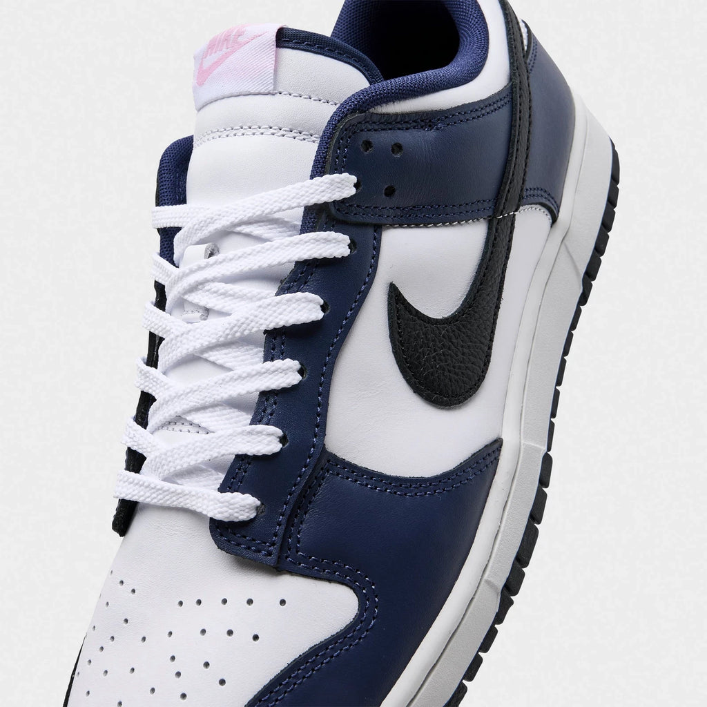 Men's Leather Low Top Sneakers