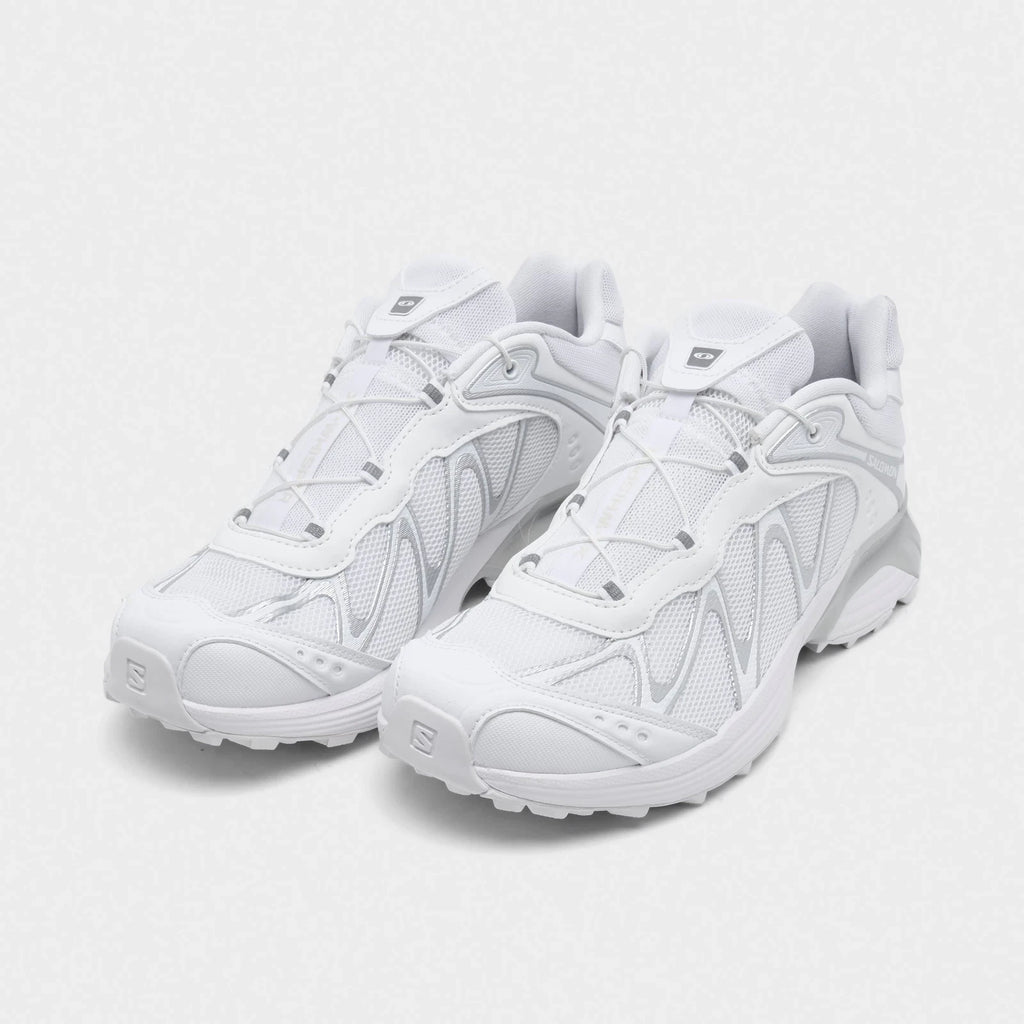 Mesh Trail-Inspired Sneaker - White
