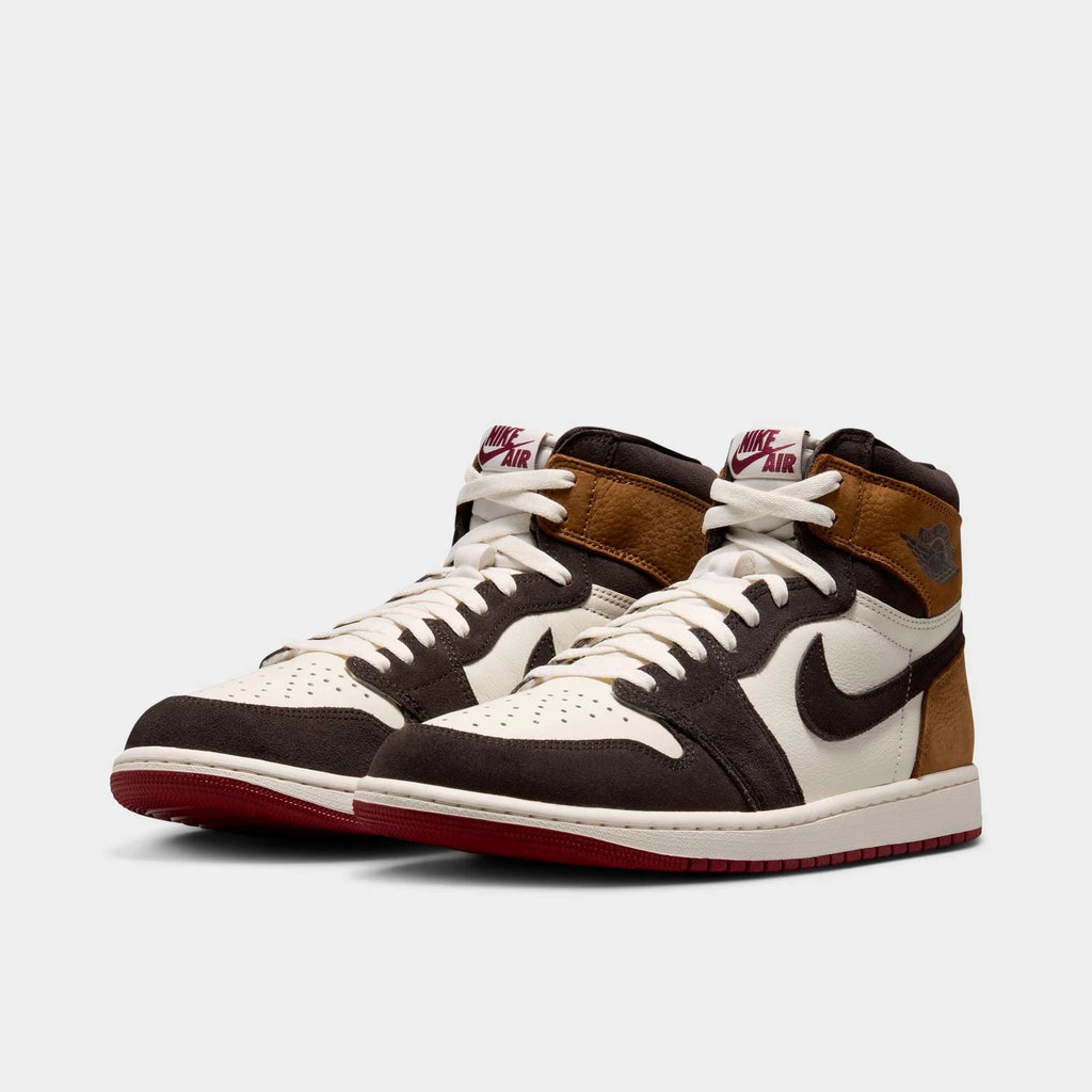 Men's Nubuck High-Top Casual Sneakers