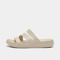 Strappy Slip-On Sandal - White