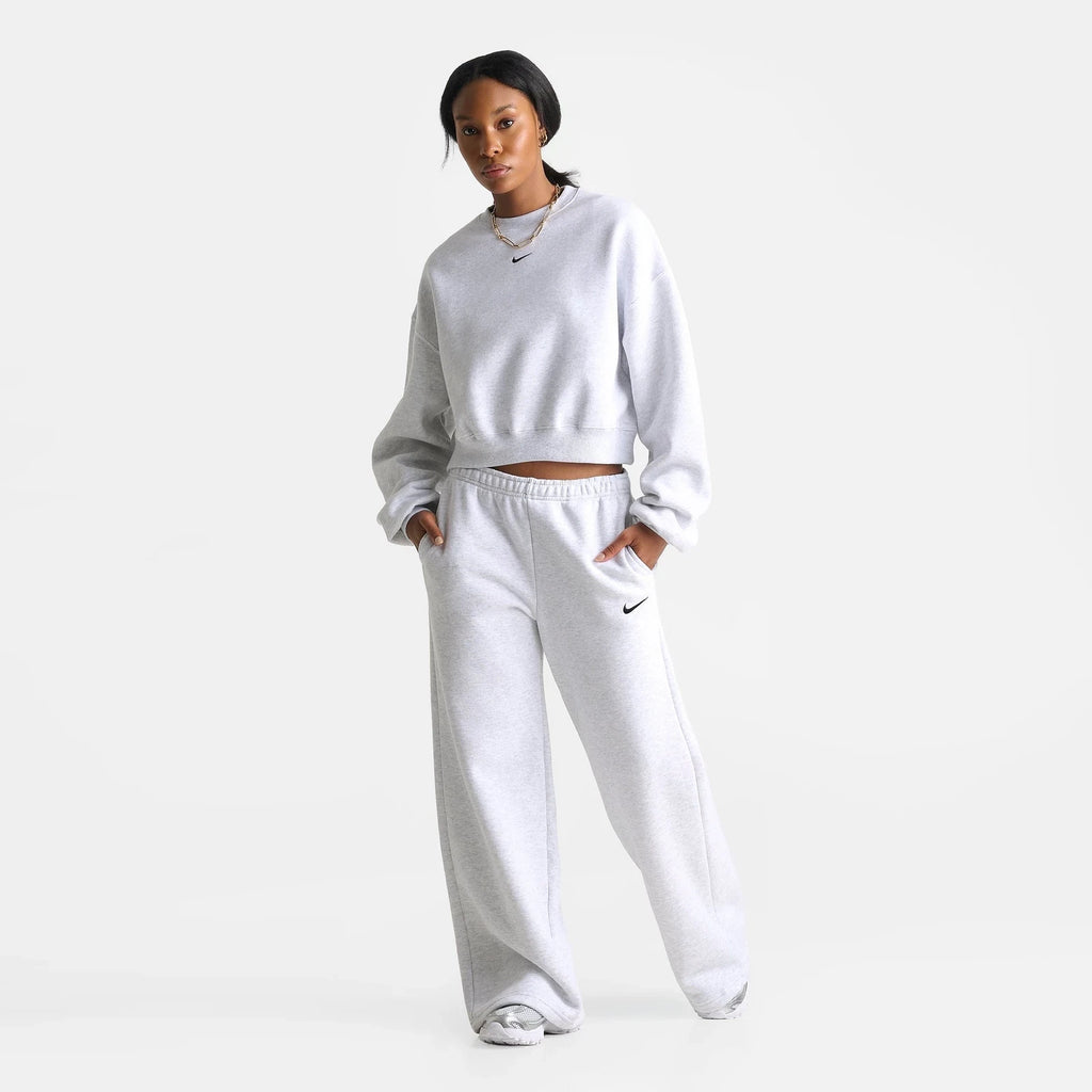 Women's Midweight Fleece Wide Leg Pants