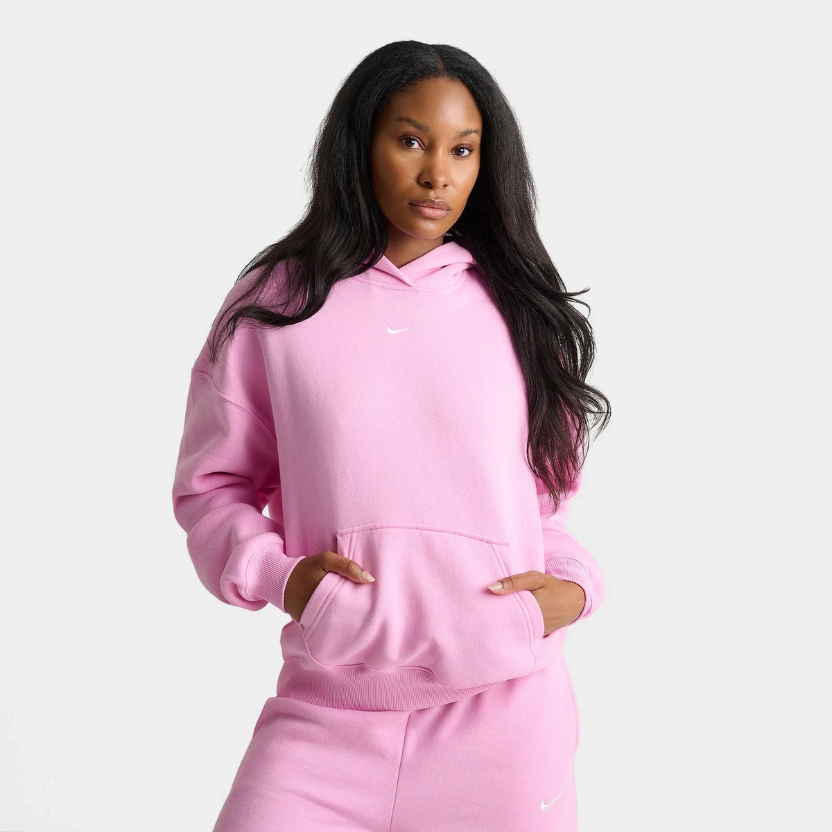 Women's Oversized Midweight Fleece Hoodie