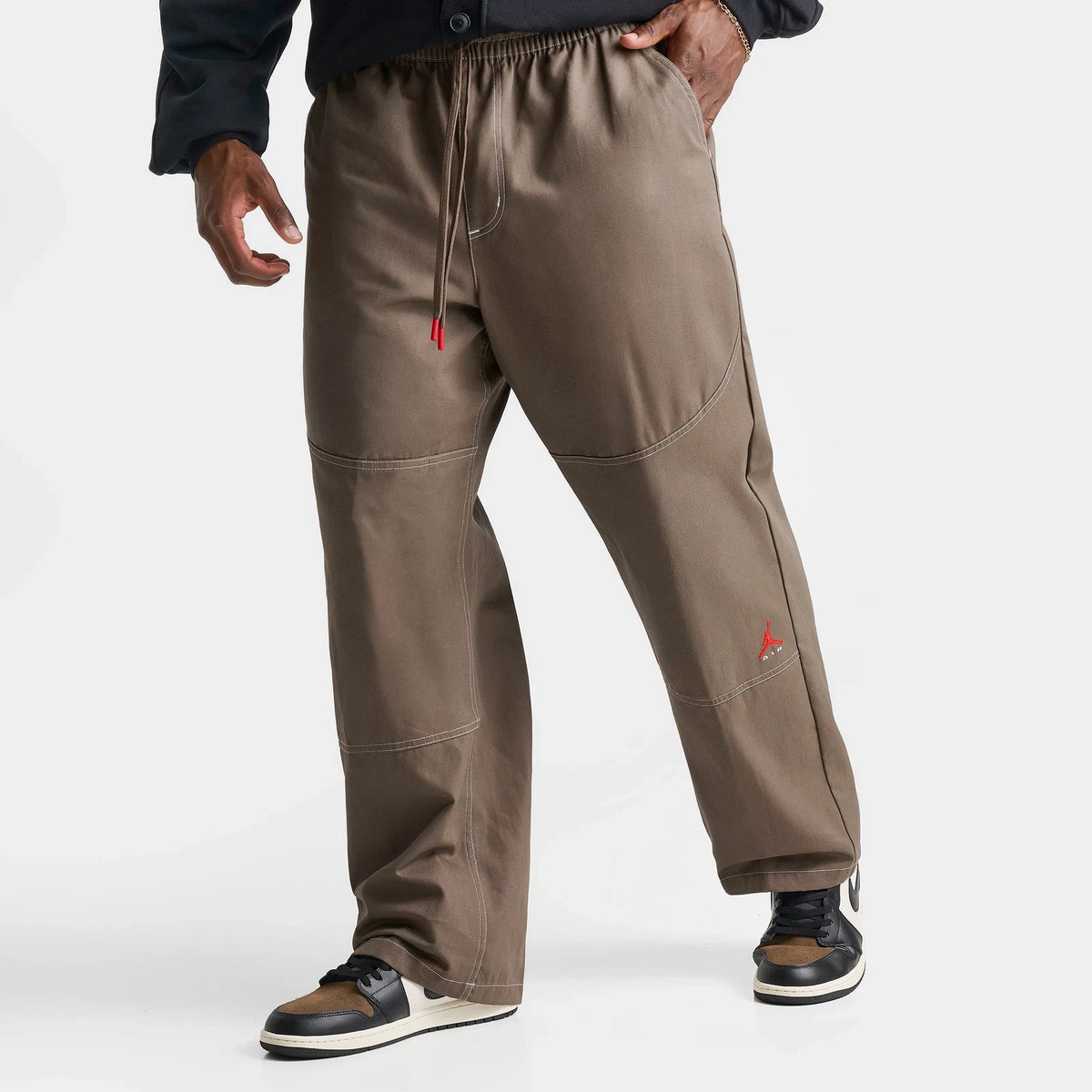 Men's Cotton Canvas Straight-Fit Pants