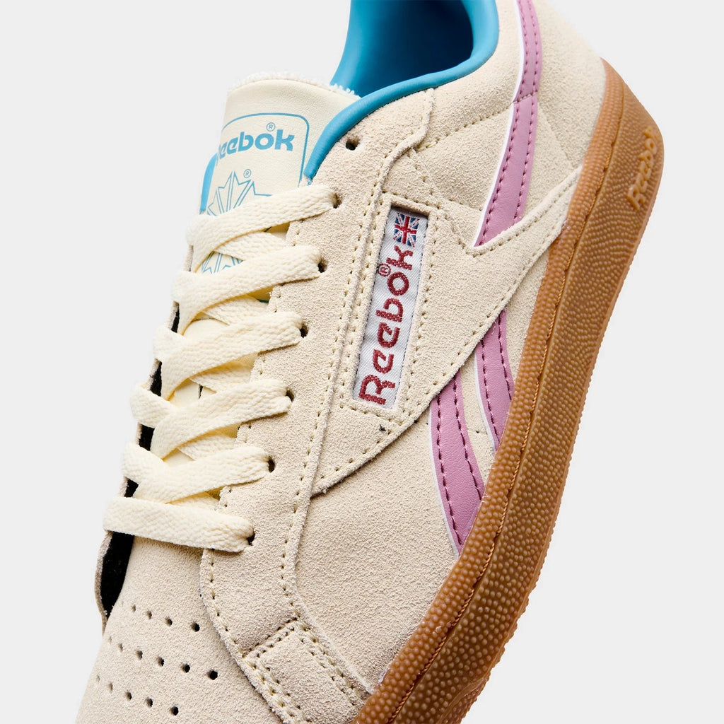 Women's Suede Low-Top Court Sneaker