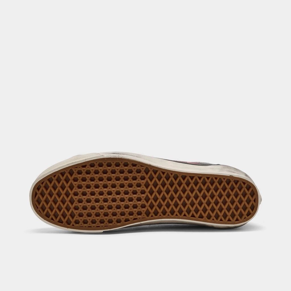 Men's Distressed Flame Skate Sneakers