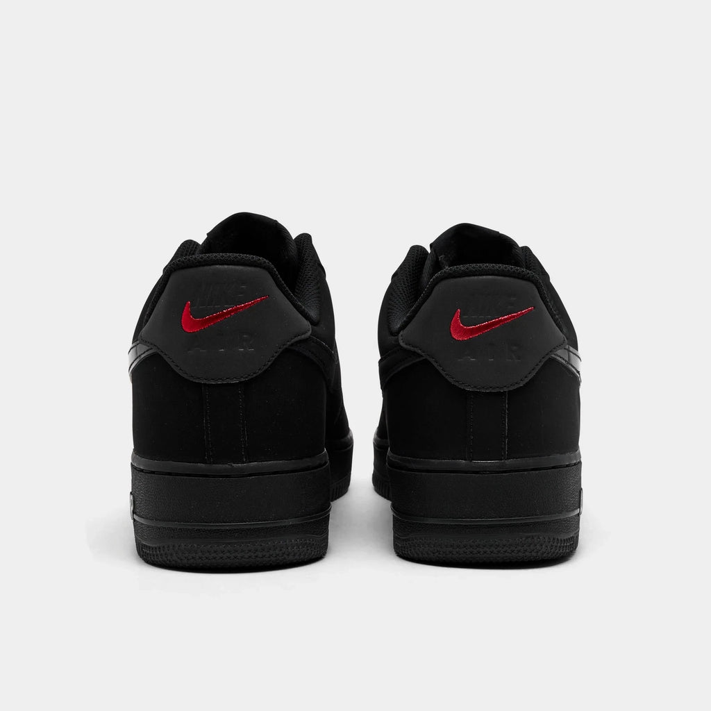 Men's Leather Low Top Sneaker - Black