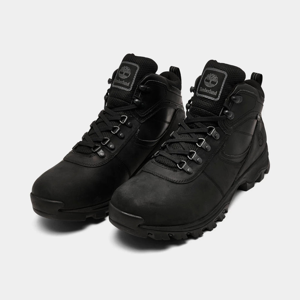 Men's Mid Waterproof Hiking Boots - Black
