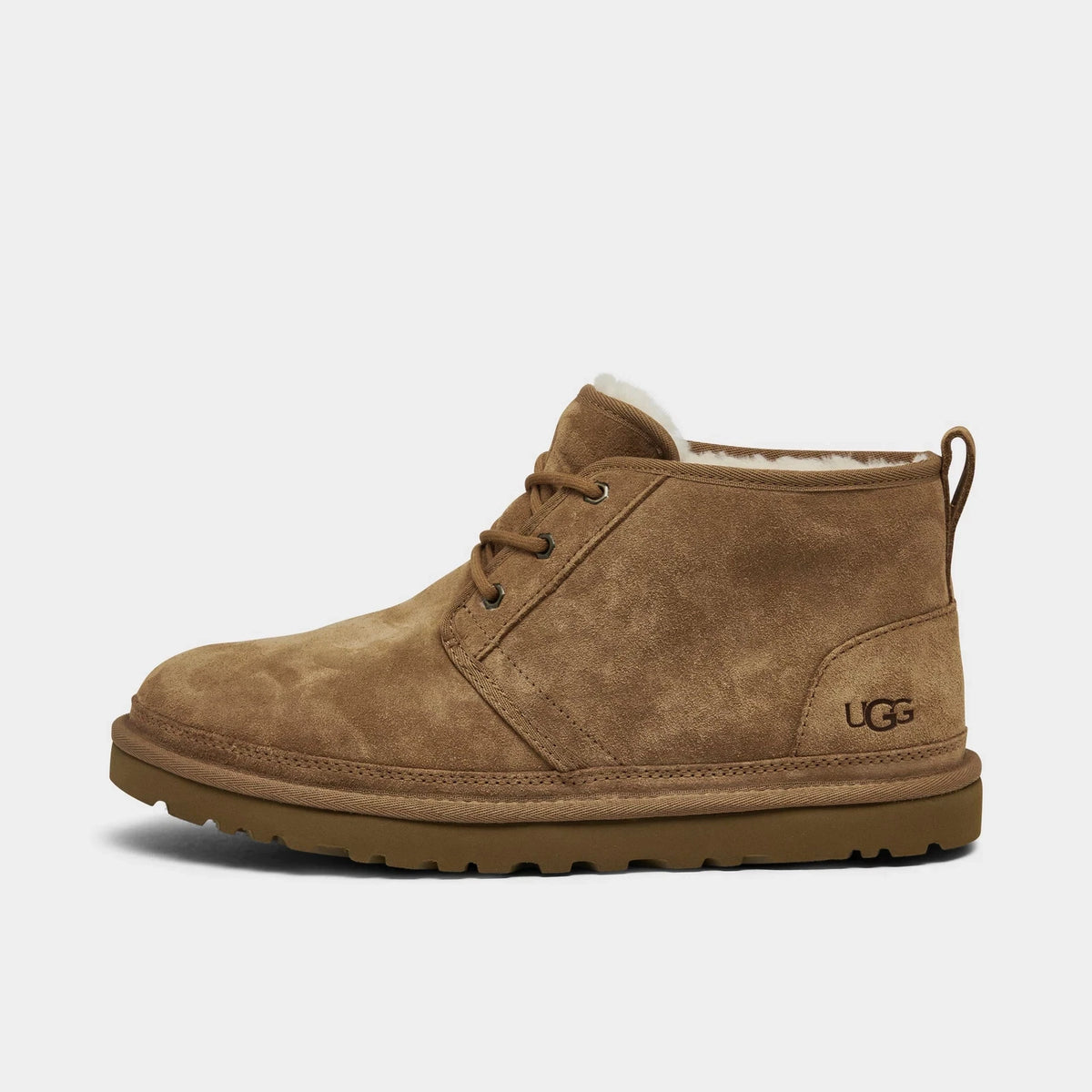 Men's Suede Lace-Up Chukka Boots - Chestnut