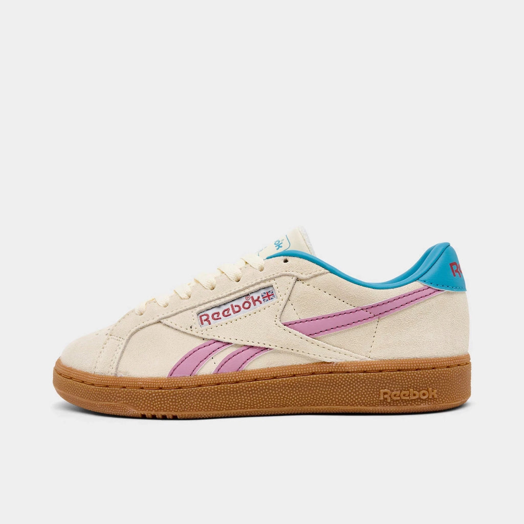 Women's Suede Low-Top Court Sneaker