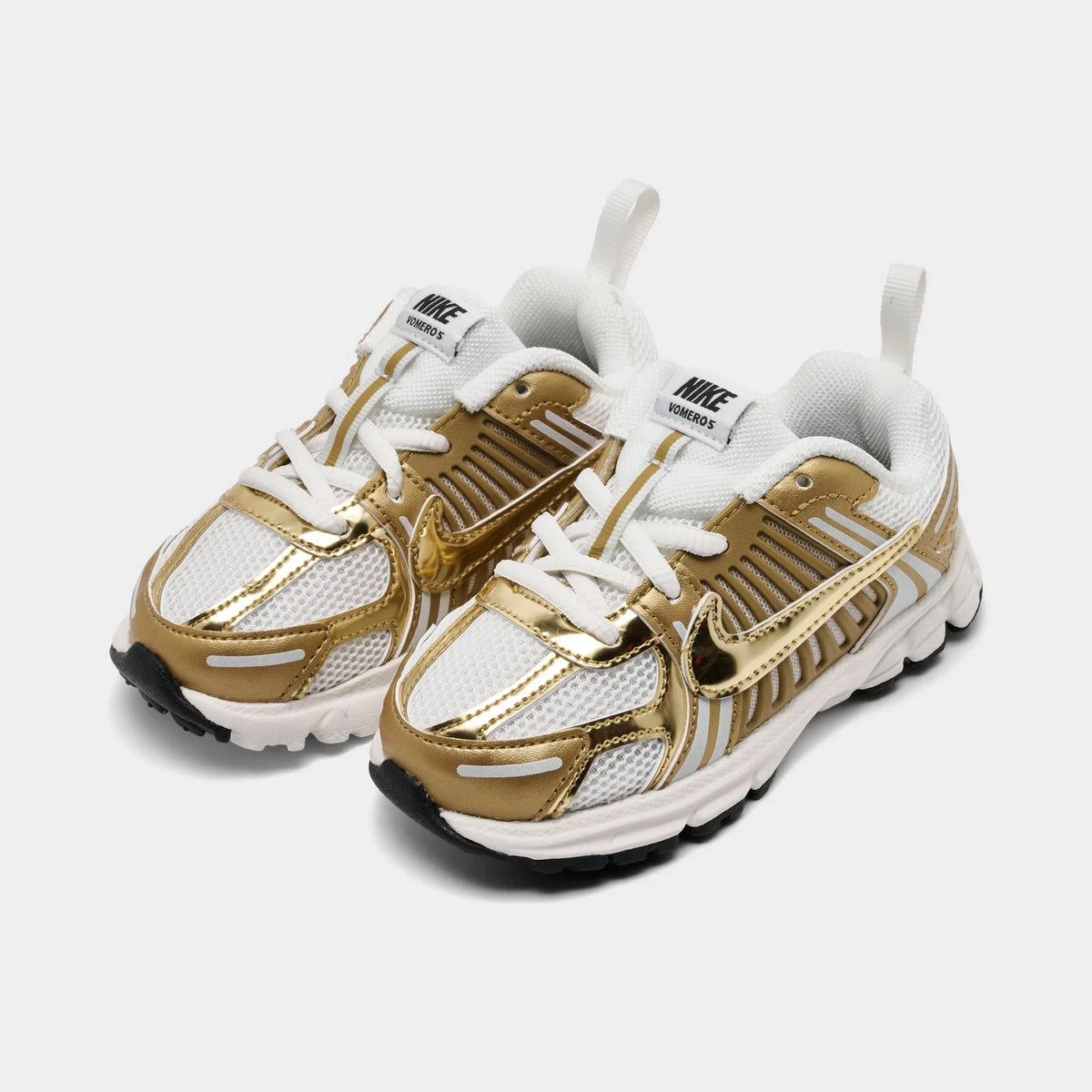 Toddler Mesh Stretch-Lace Sneakers - White