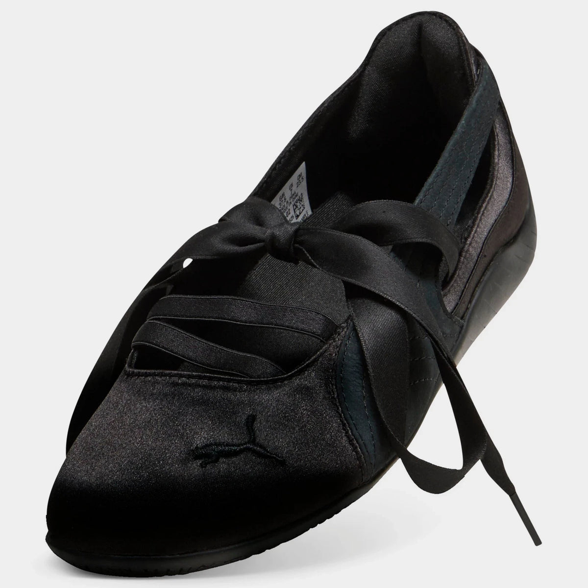 Women's Satin Ribbon Ballet-Inspired Sneakers