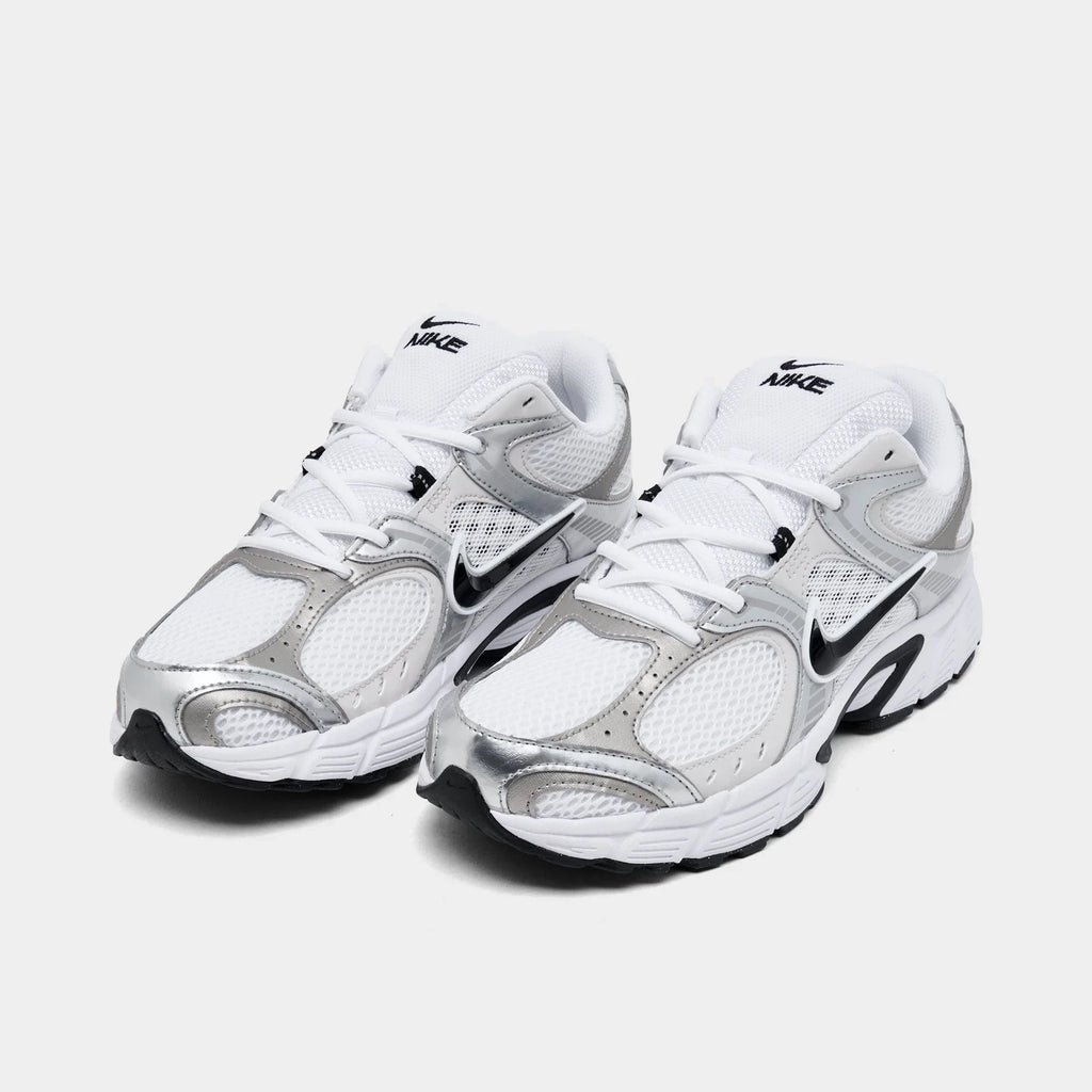 Men's Mesh Retro Runner Sneaker - White