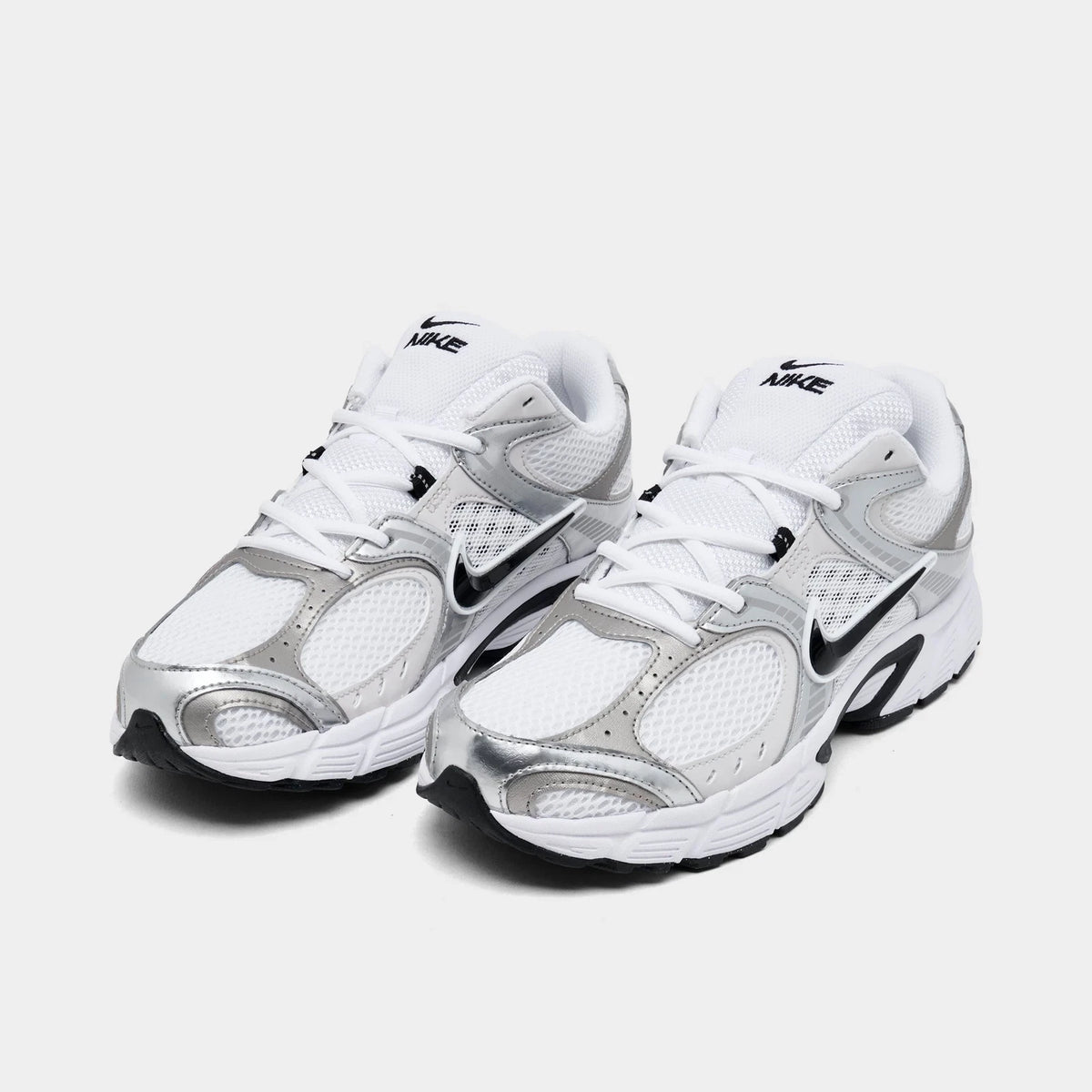 Men's Mesh Retro Runner Sneaker - White