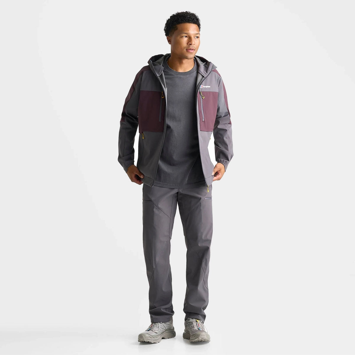 Men's Waterproof Hooded Softshell Jacket