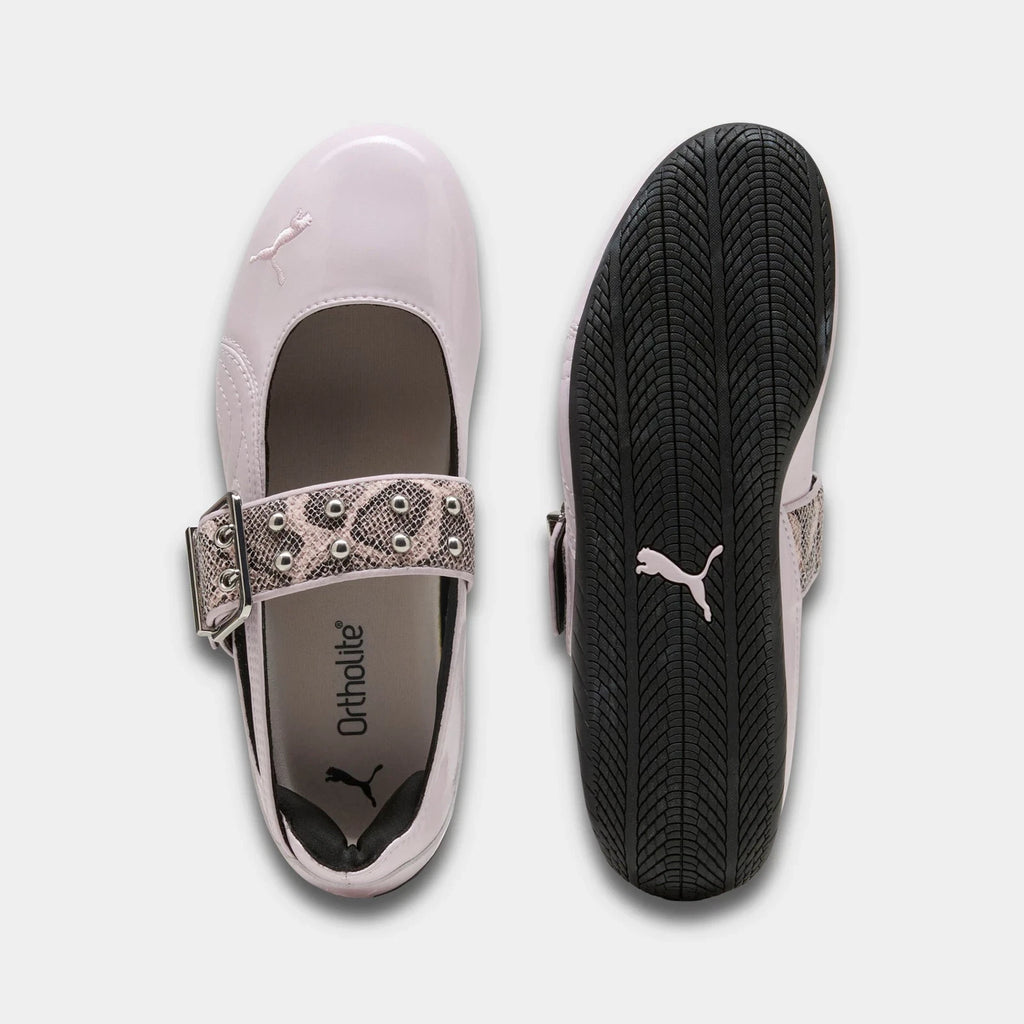 Women's Patent Ballet-Inspired Sneakers