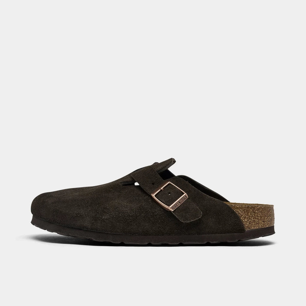 Women's Suede Soft Footbed Clogs