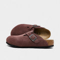 Kids' Suede Closed-Toe Clogs