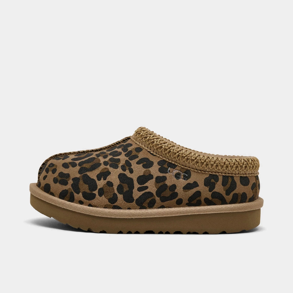 Toddler Suede Indoor Outdoor Slippers - Chestnut