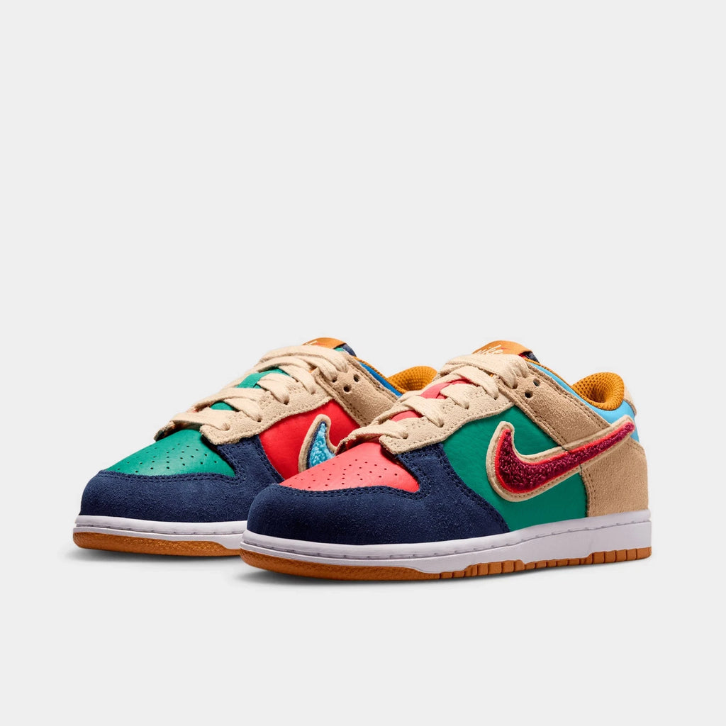 Little Kids' Leather Low Top Casual Sneaker