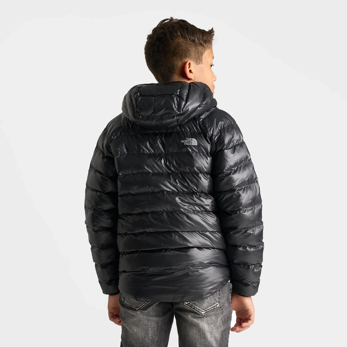 Boys' Reversible Insulated Hooded Jacket
